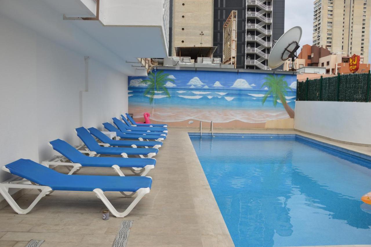 Apts Ara With Pool เบนิดอร์ม ภายนอก รูปภาพ